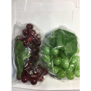 Искусственный виноград, крупные ягоды, микс